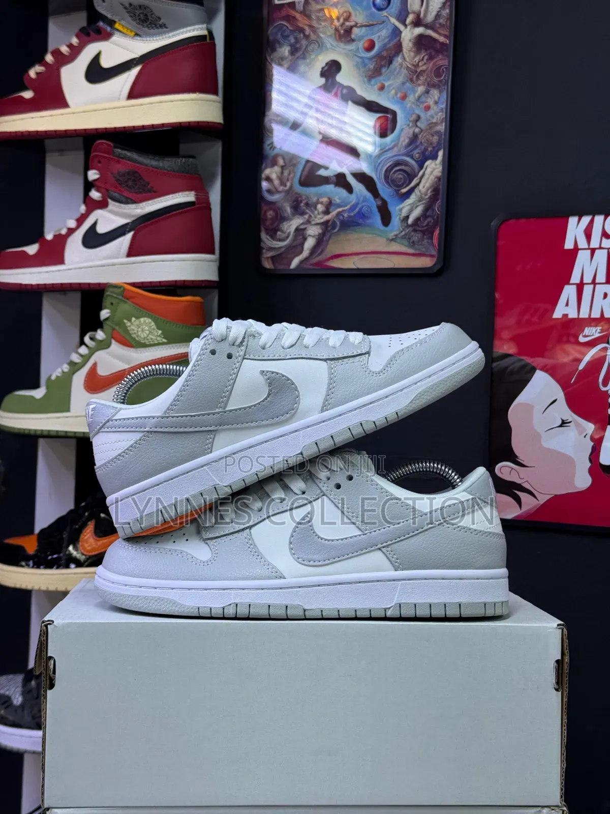 Jordan 1 Low Cut Ash Gray