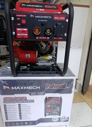 120amp/1.3kva Welding Generator/Maxmech Welding Generator