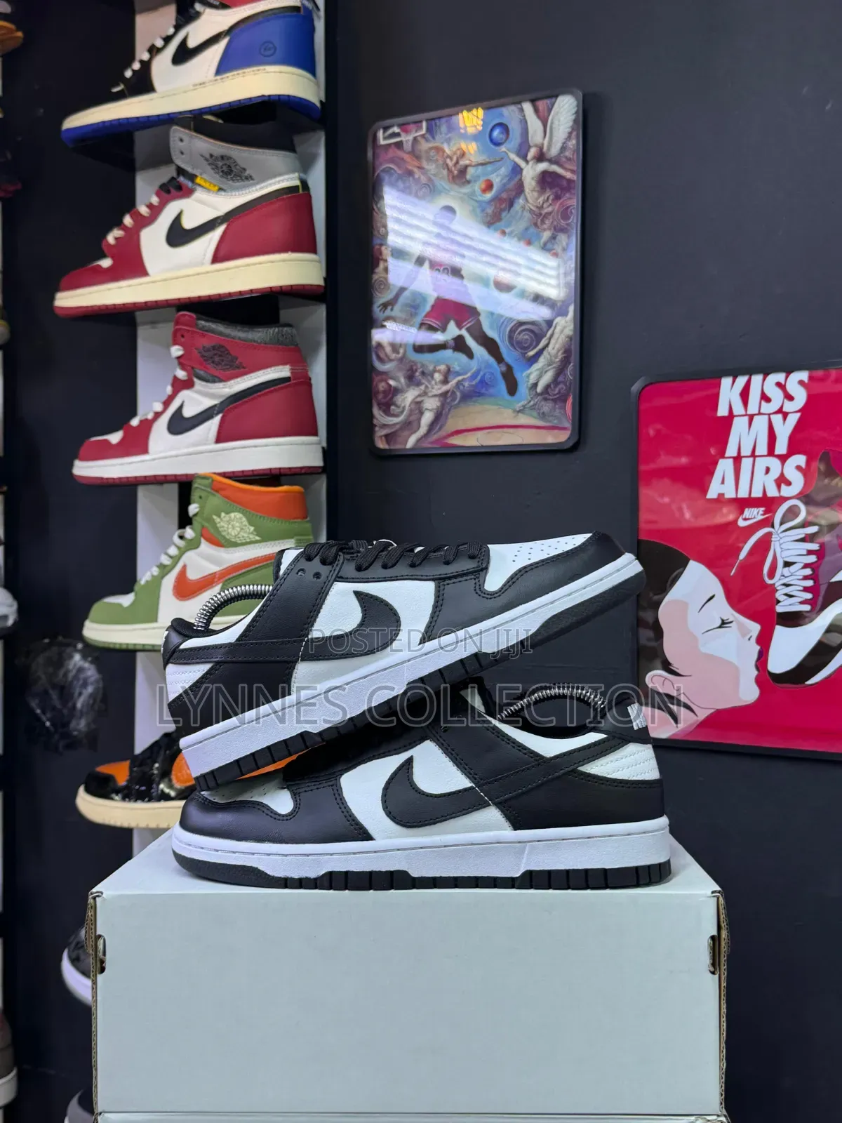 Jordan 1 Low Cut Black /White Panda