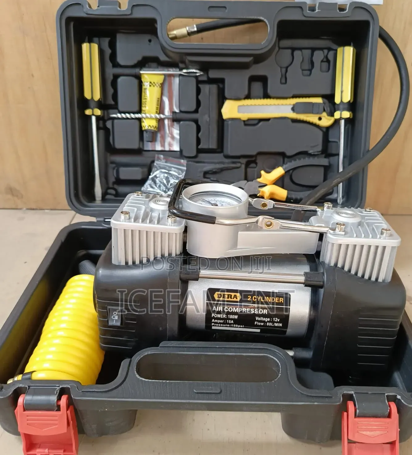 Dera 2 Cylinder Mini Compressor Machine
