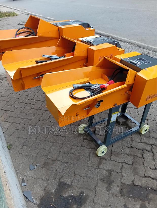 Yellow High Speed Chaff Cutter~Motor - thumbnail 2