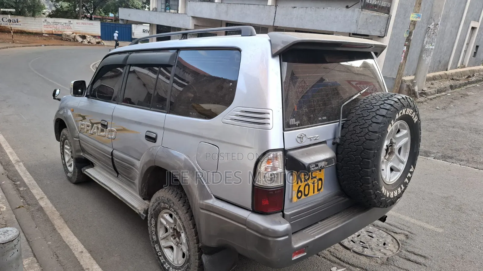 Toyota Land Cruiser Prado 2002 Silver