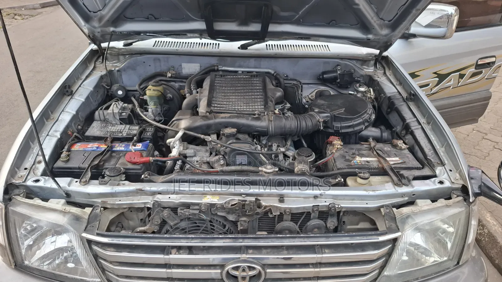 Toyota Land Cruiser Prado 2002 Silver