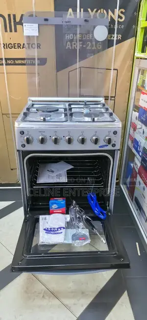 Ecomax Standing Cooker 60×60 3g + 1 Electric Hot Plate