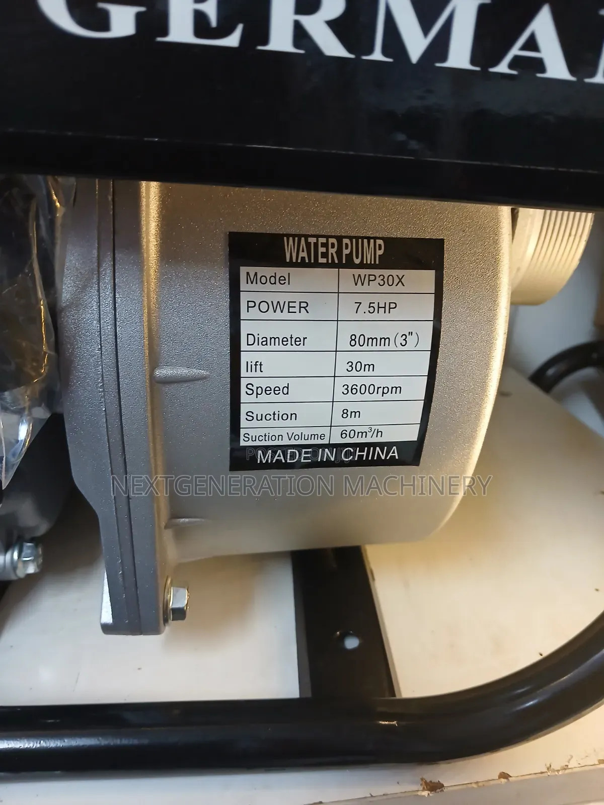 Kato Germany Wp 30x Water Pump 3"