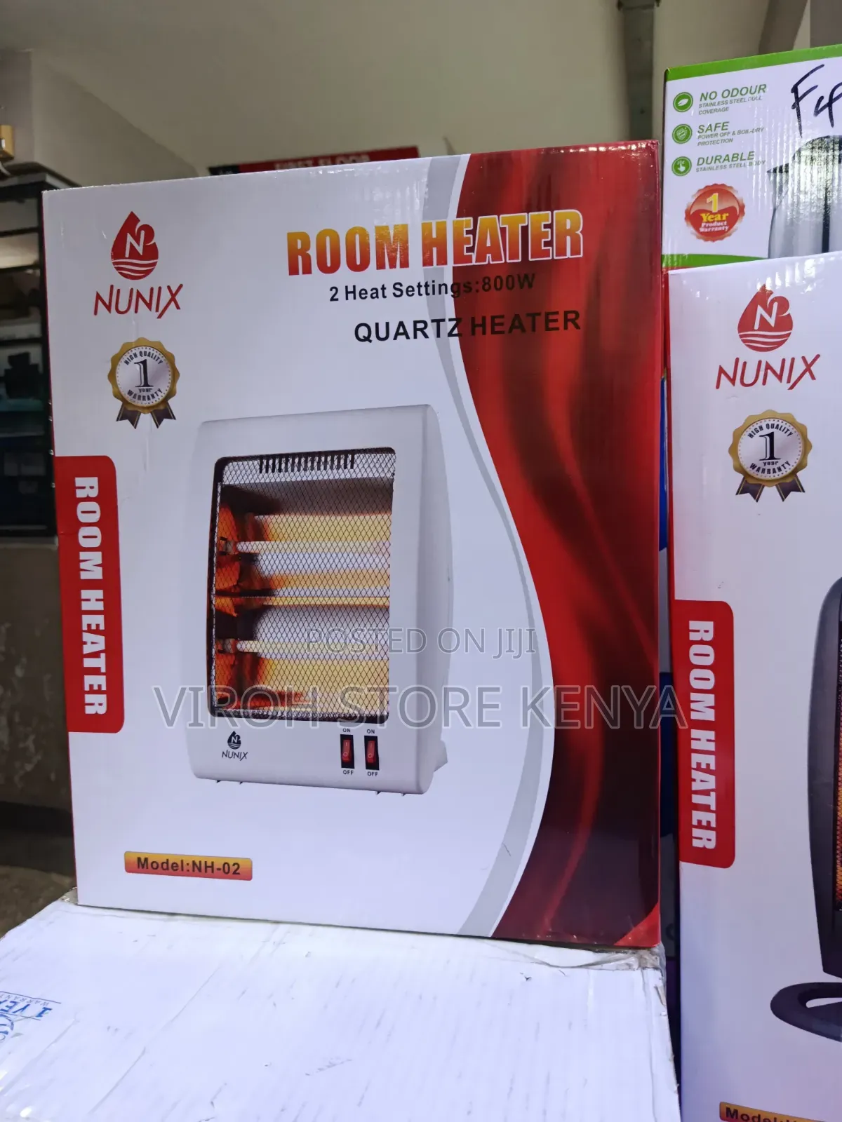 Nh02 Nunix Room Heater 800w Tube Heater