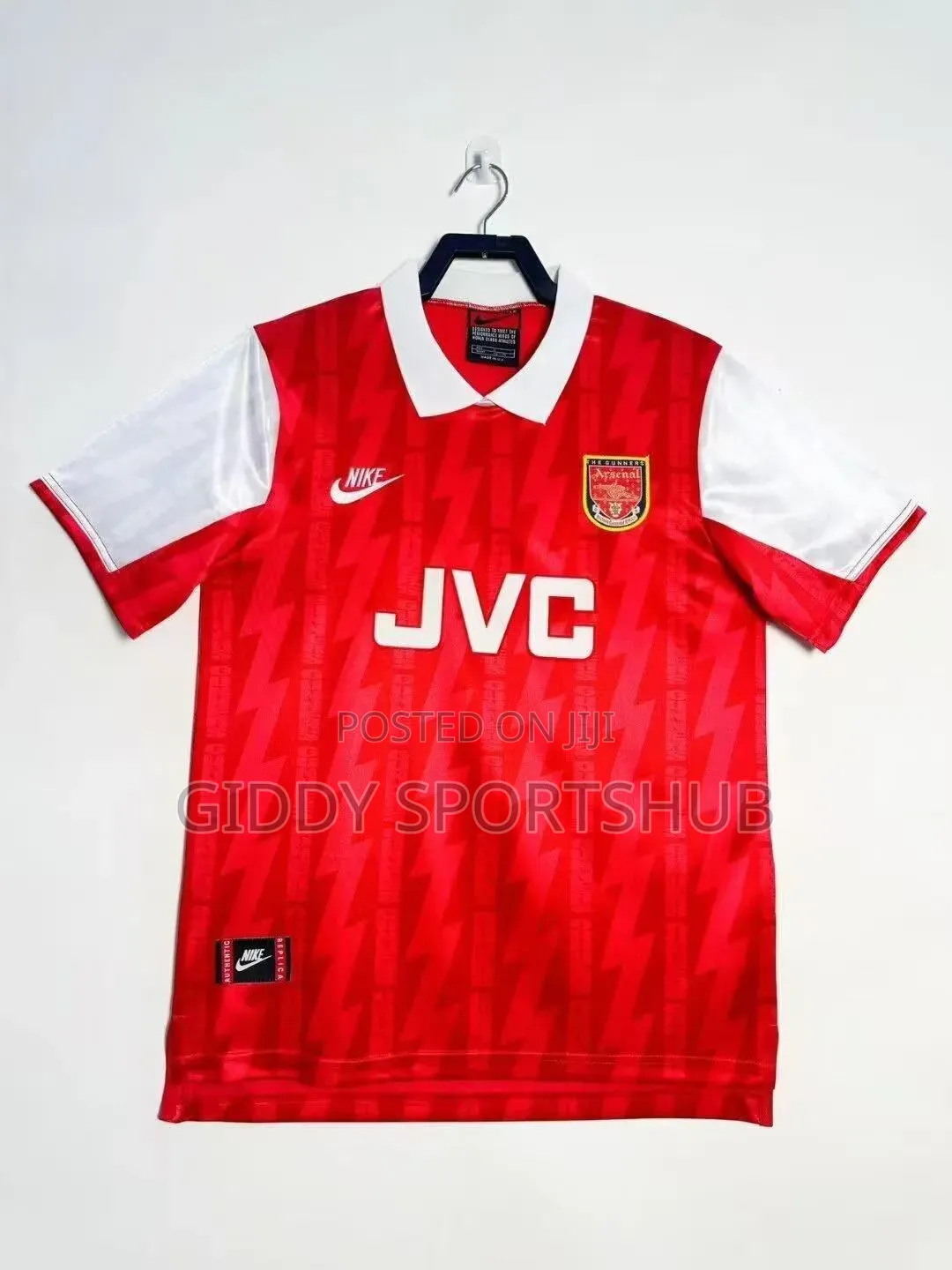 Arsenal 1998-99 Nike JVC Jersey