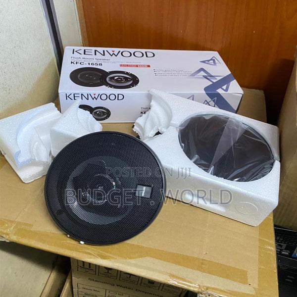 Kenwood KFC-1658 Premium Car Speakers – 6" Flush Mount Audio Pair
