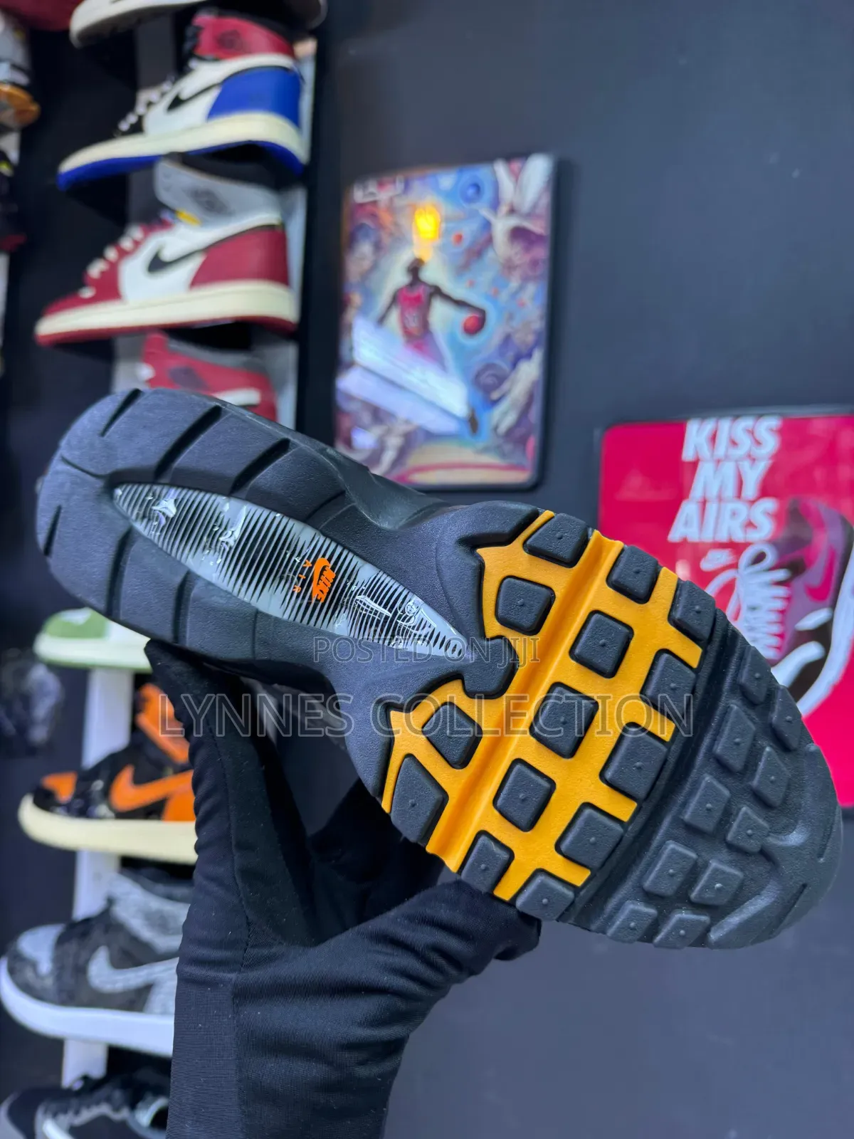 Airmax 95 Sneakers Orange/Gray
