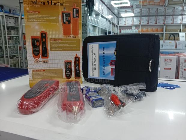 Network Cable Tracer With Continuity Testing and Fault Detection
