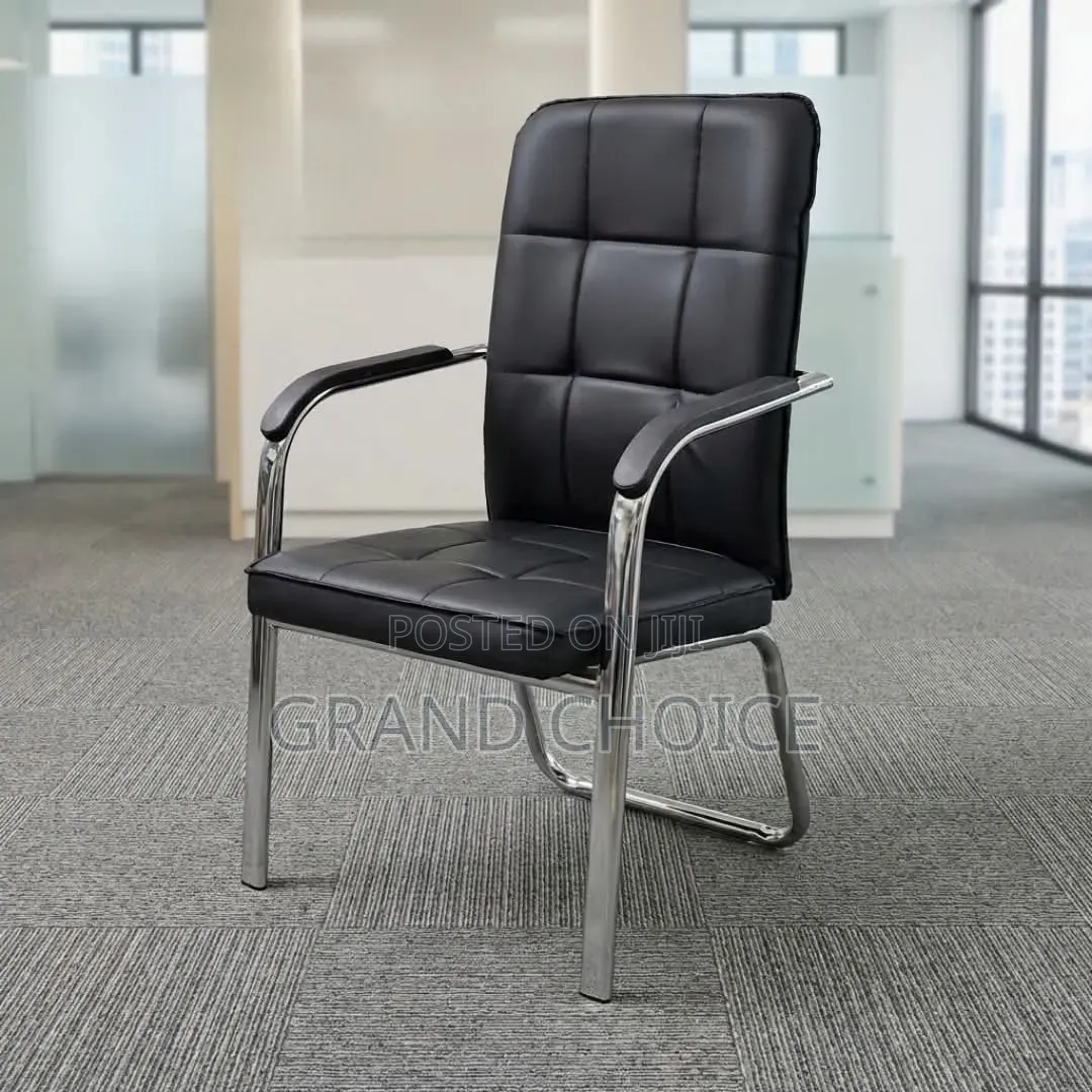 Office Leather Waiting Chair