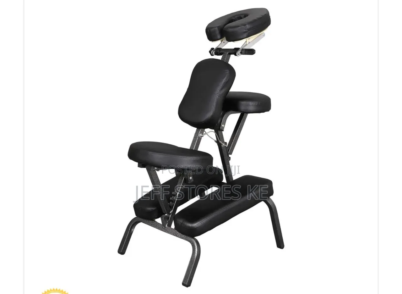 Adjustable Black Massage Chair