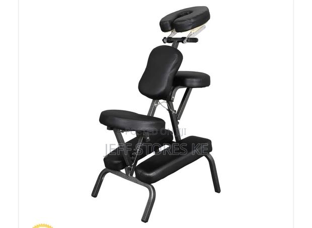 Adjustable Black Massage Chair