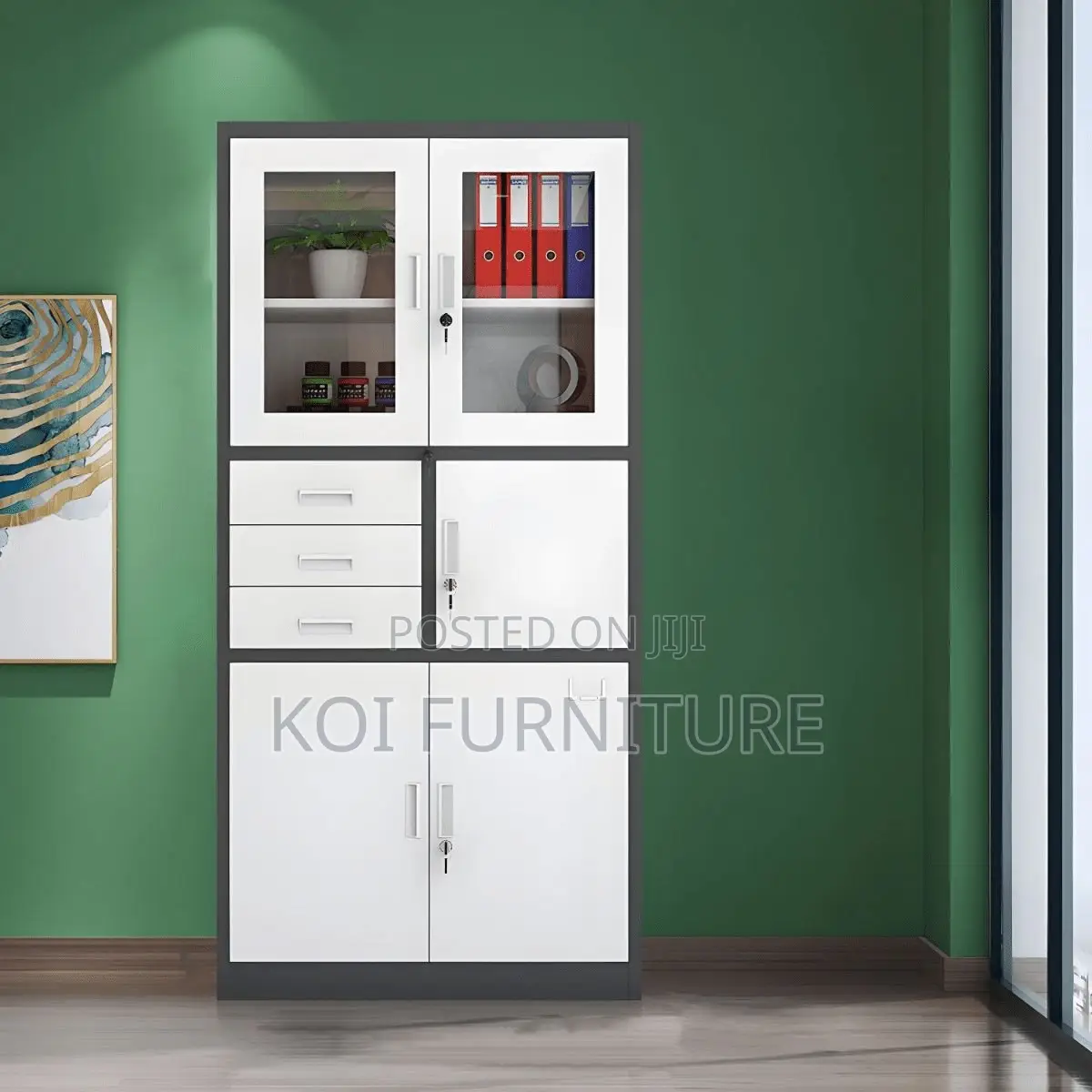 Office Cabinet; Executive Office Filing Cabinets With Safe