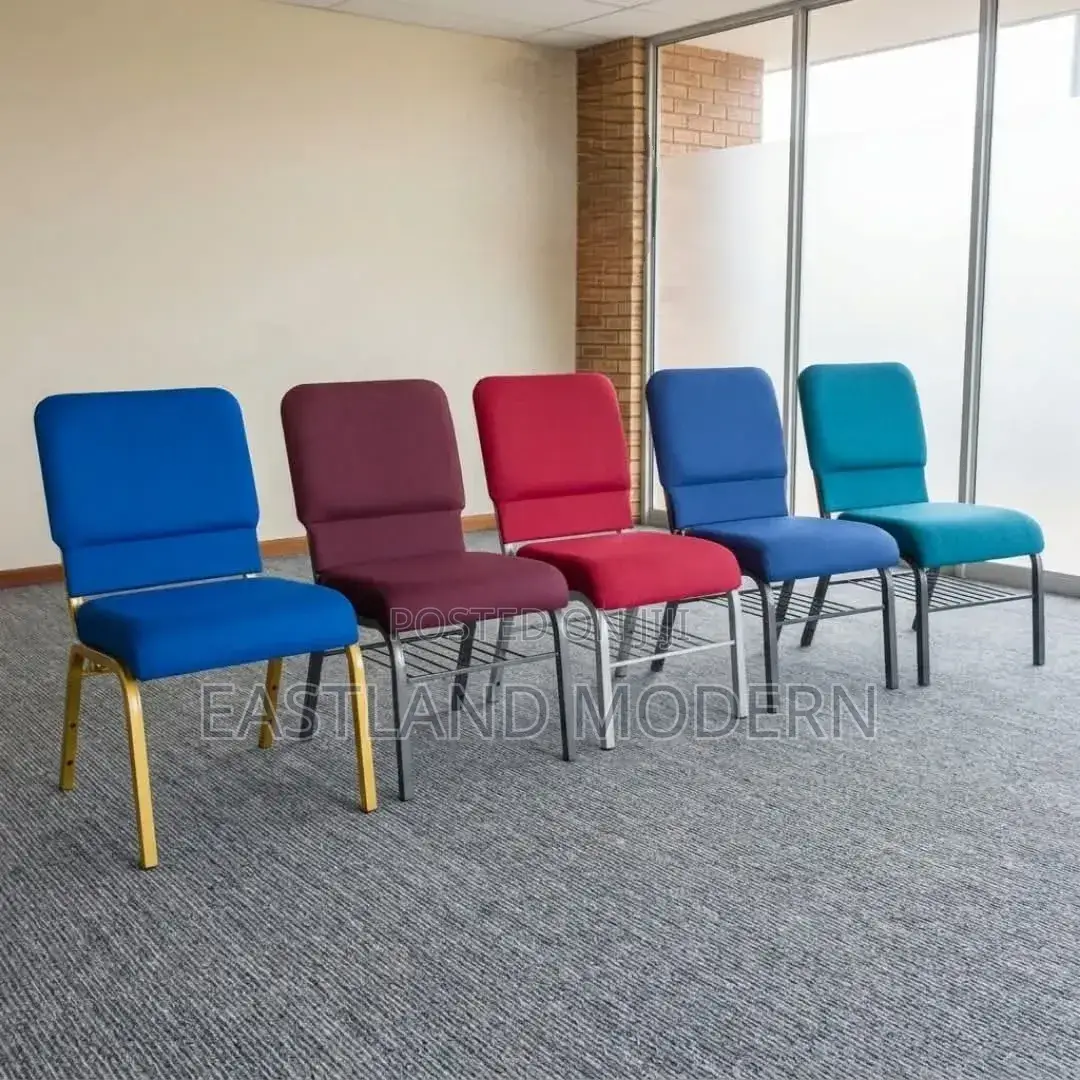 Heavy Duty Church Chair-Armless