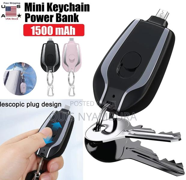 iPhone Emergency Charger/Portable Bank 1500mah - main view