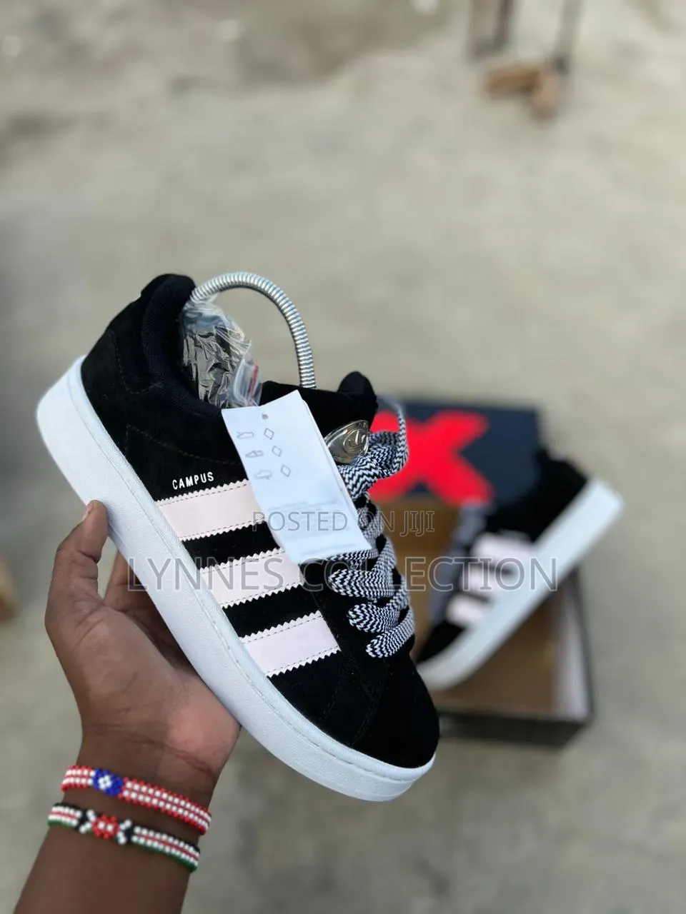 Adidas Campus Pink Sneakers Ladies Shoes