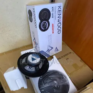 Kenwood KFC-1658 Premium Vehicle Speakers – Deep Bass and Clear Trebl