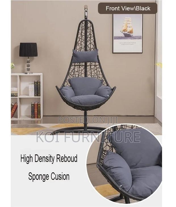 Home Chairs; Rotational Hanging Balcony Hammock Chairs - thumbnail 2