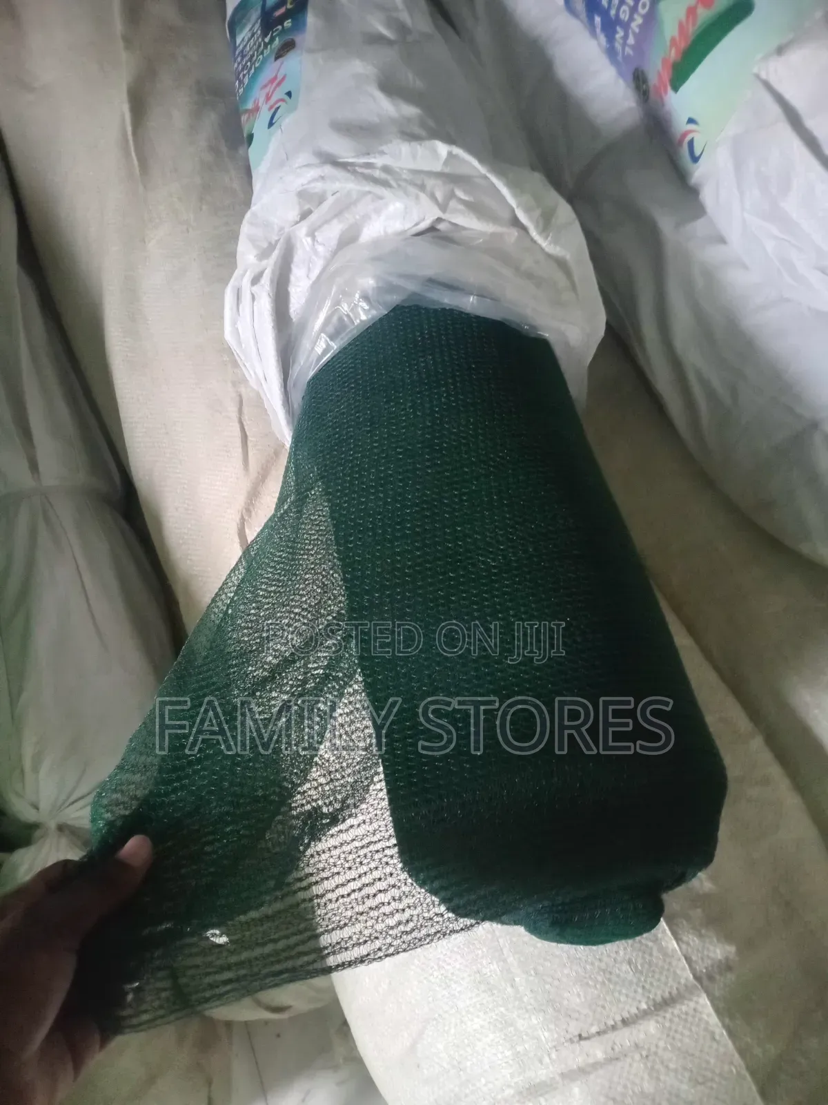 Green Debris Netting for Scaffolding – 3m X 50m Roll