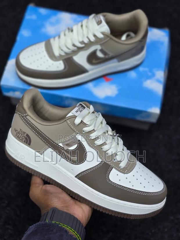 Airforce 1 North Face Chocolate Mocha - thumbnail 3