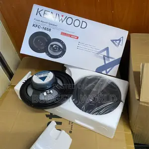 . Kenwood KFC-1658 Full Range Car Speakers – Deep Bass Crystal-Clear
