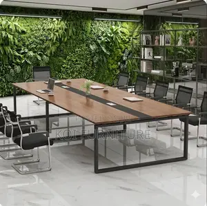 Boardroom Table; 2.4 Meters Meeting Conference Boardroom Table