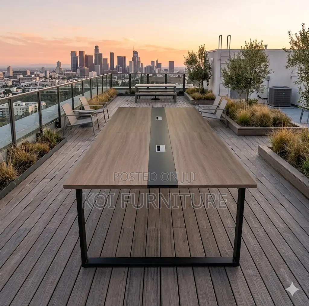 Boardroom Table; 2.4 Meters Meeting Conference Boardroom Table