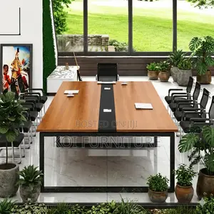 Boardroom Table; 2.4 Meters Meeting Conference Boardroom Table
