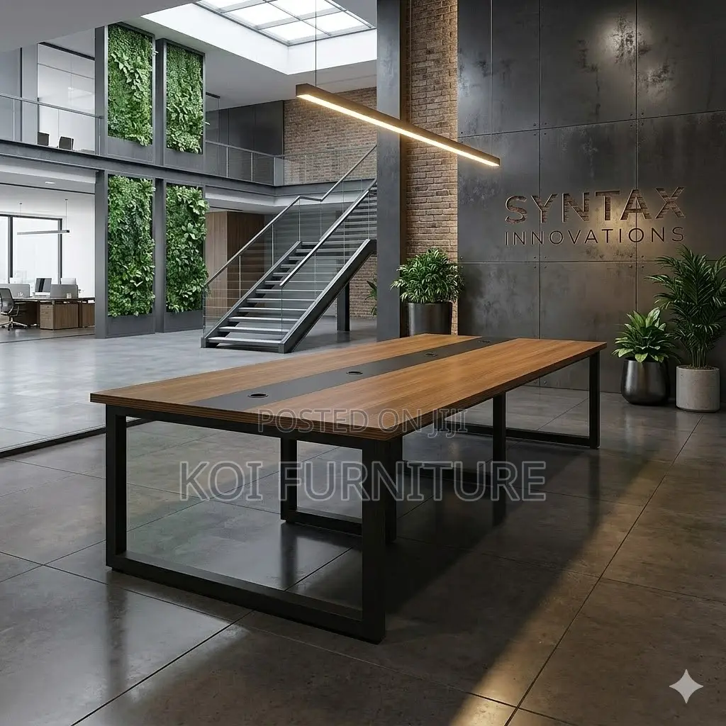 Boardroom Table; 2.4 Meters Meeting Conference Boardroom Table