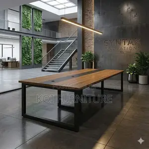 Boardroom Table; 2.4 Meters Meeting Conference Boardroom Table
