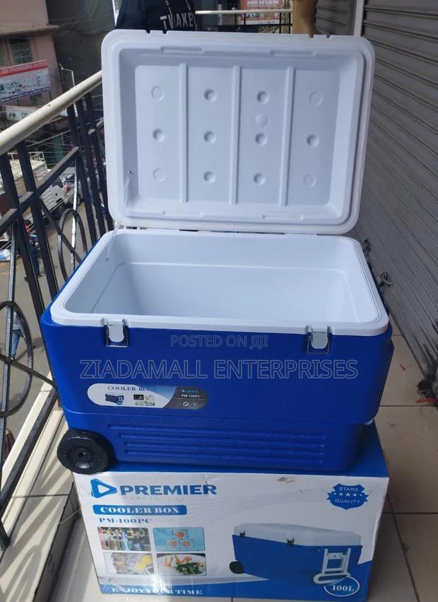 Premier Cooler Box 100 Litres Capacity,Easy to Transport Anywhere