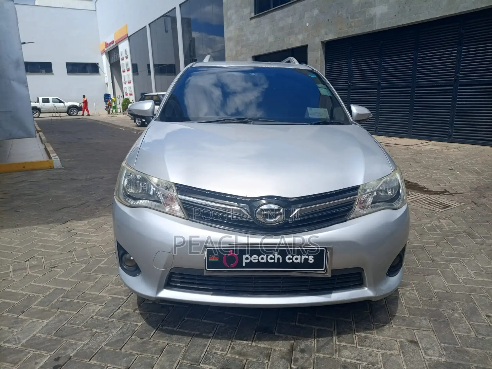 Toyota Corolla Fielder 2014 Silver