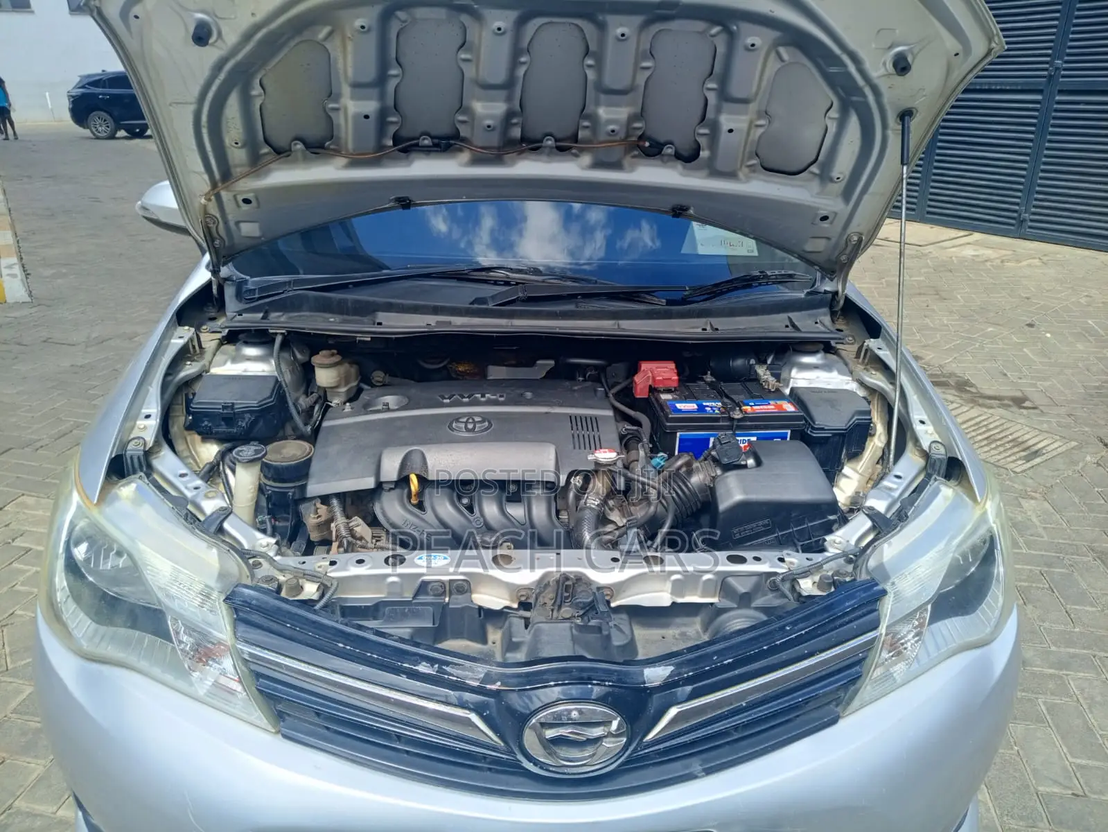 Toyota Corolla Fielder 2014 Silver