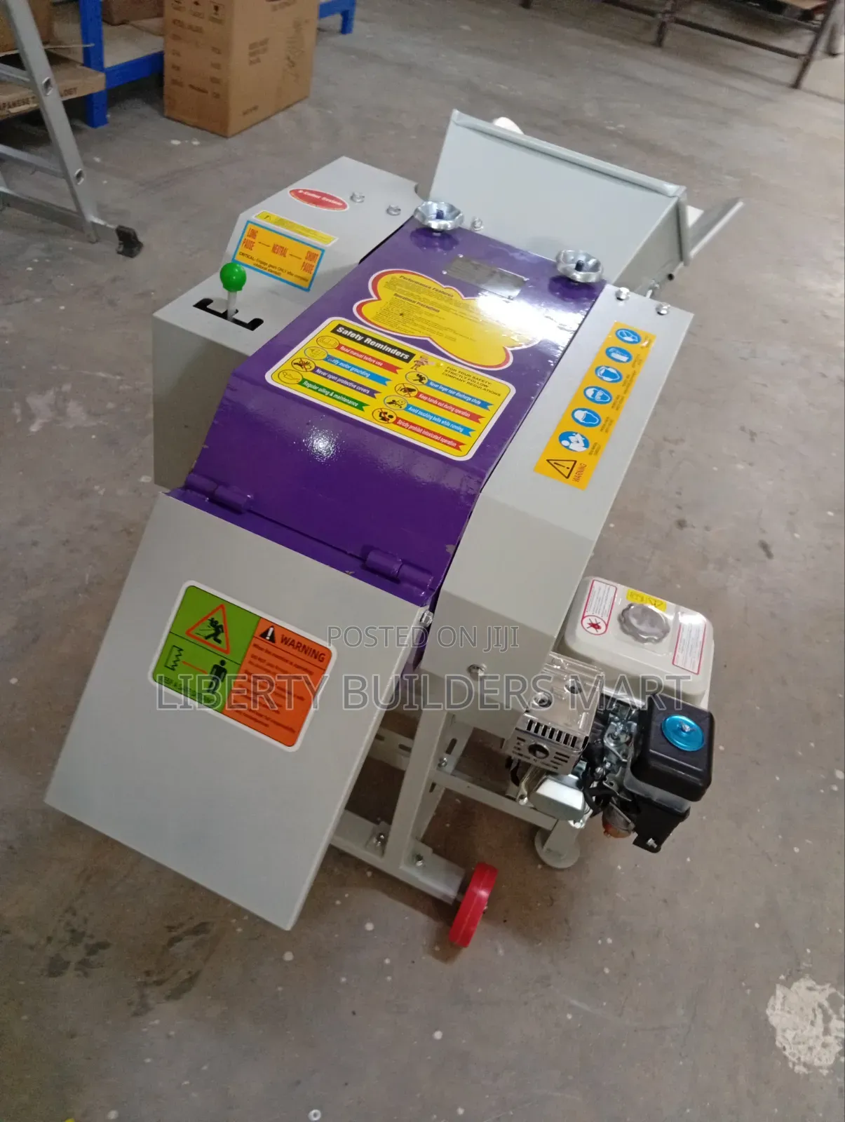 Belt Driven Chaff Cutter