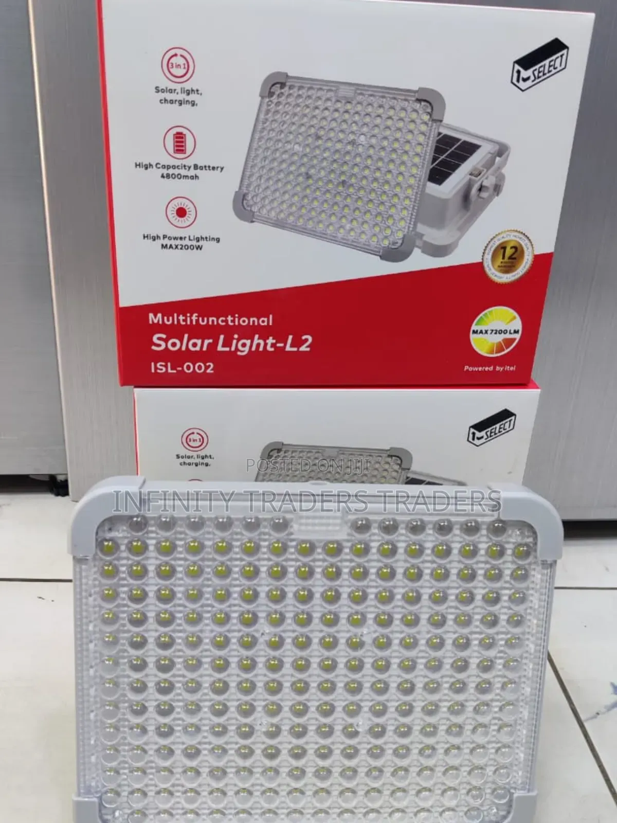 Itel Solar Floodlight