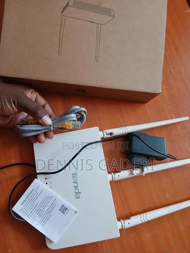 Tenda F3 Wireless N300 Router (Complete Set)