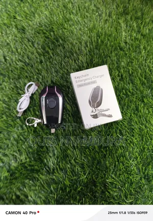 Portable Keychain Power Bank, iPhone, Type C and Normal Available