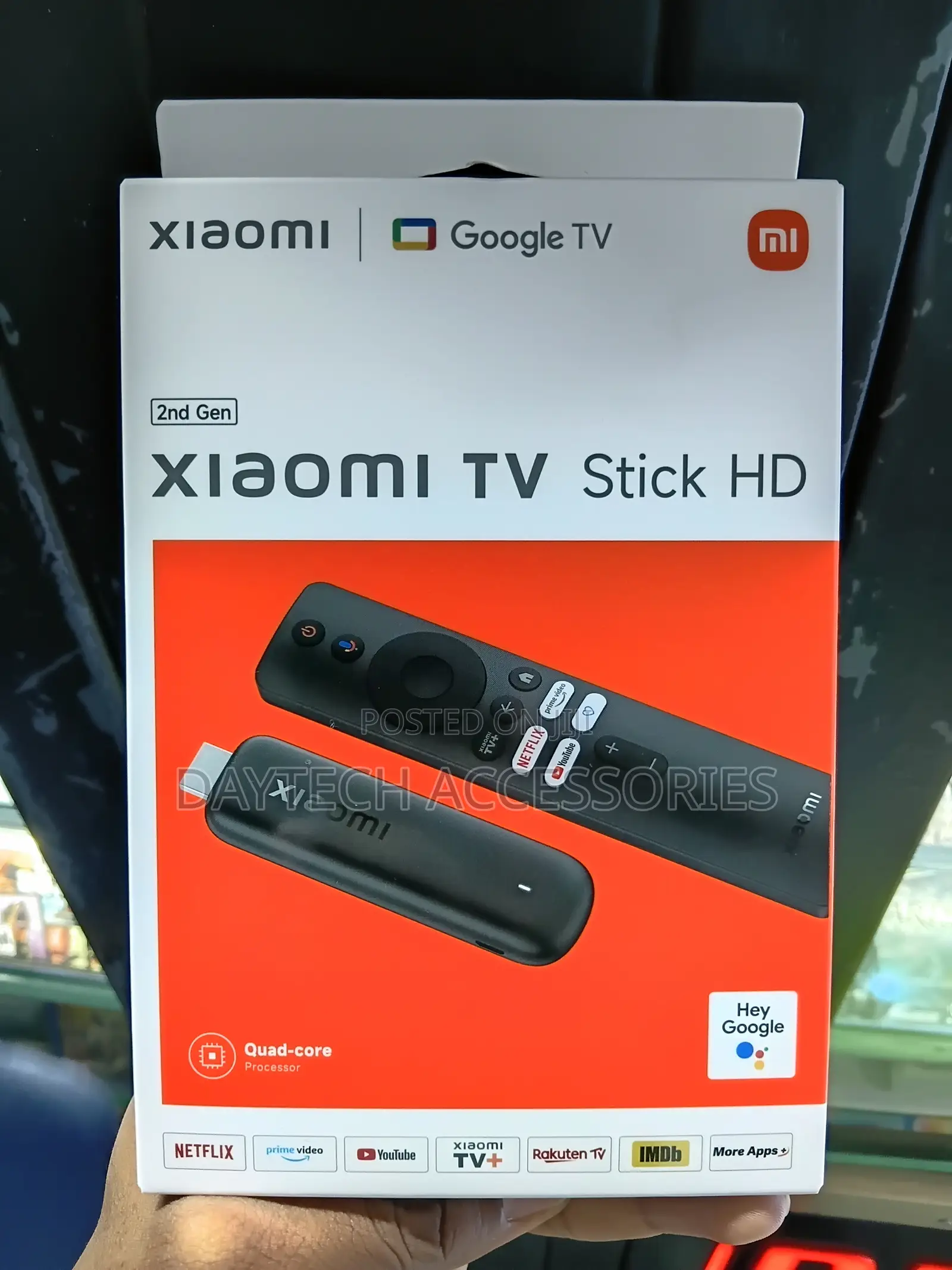 This Is a Xiaomi Tv Stick Hd (2nd Gen) Streaming Device for Tvs.