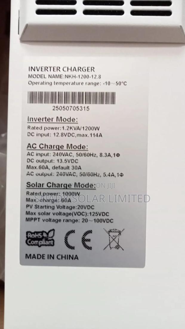 Hybrid Inverter 1.2kva - thumbnail 2
