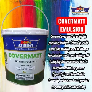Crown Cover Matt Emulsion 4 LTR