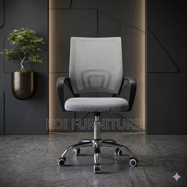Office Chairs; Clerical Ergonomic Breathable Chairs - thumbnail 4