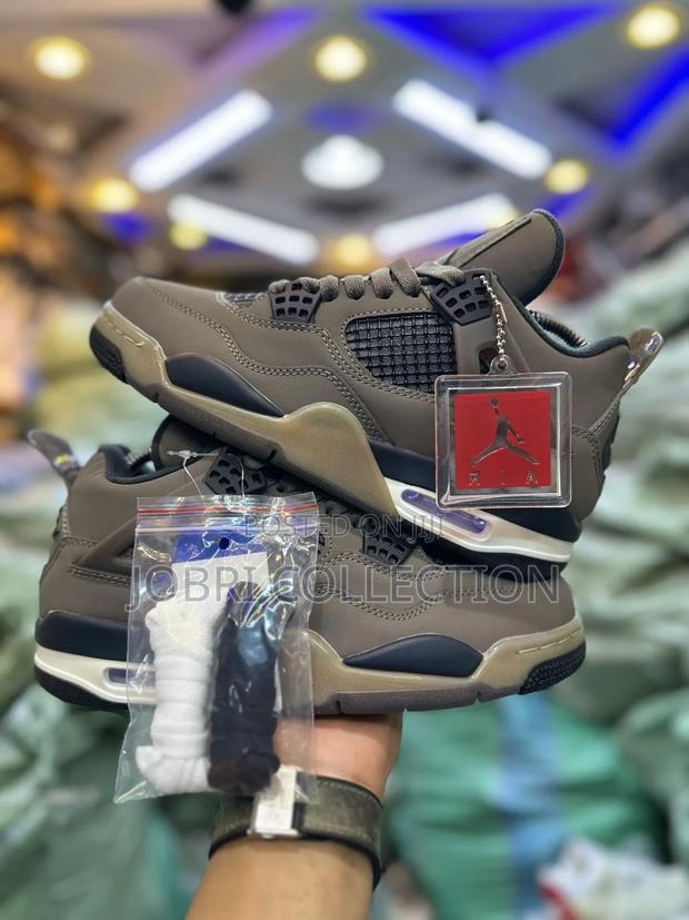 Air Jordan 4 Retro “ Cave Stone Sneakers