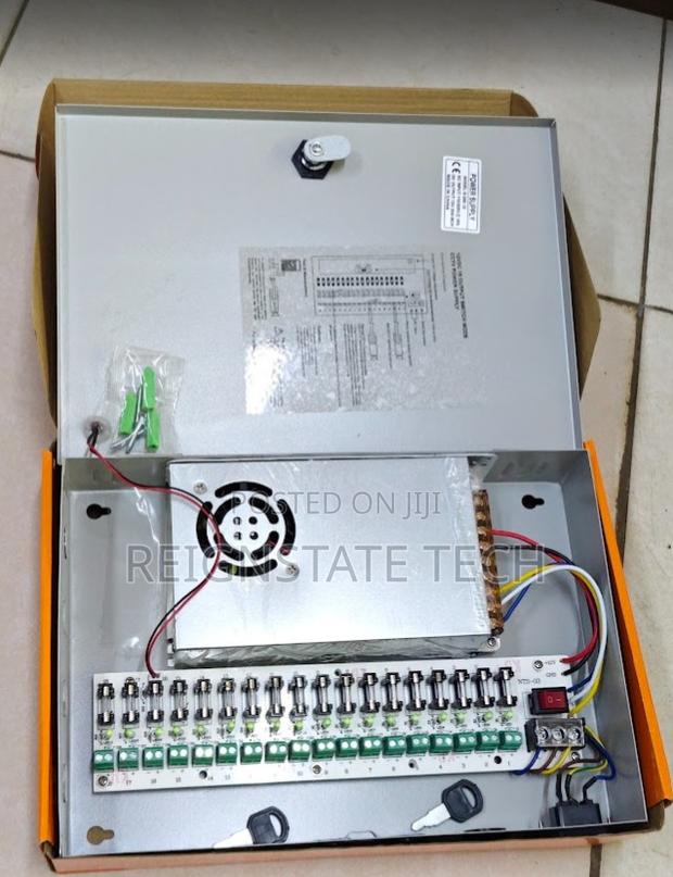 12v 30a Closed Power Supply Unit for CCTV Cameras