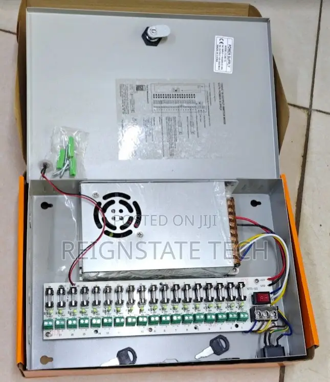 30a Fused Power Supply Unit for 32 CCTV Cameras
