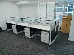 Six Way Office Workstation
