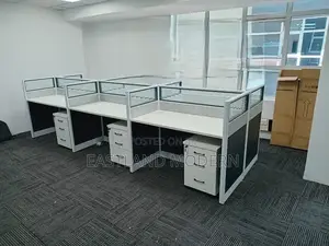 Six Way Office Workstation