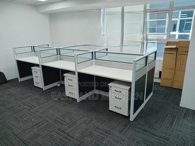 Six Way Office Workstation