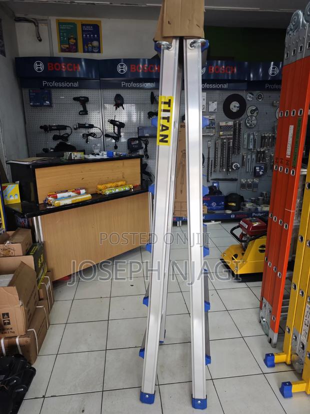 Aluminum Ladder 2*6 Titan - thumbnail 2