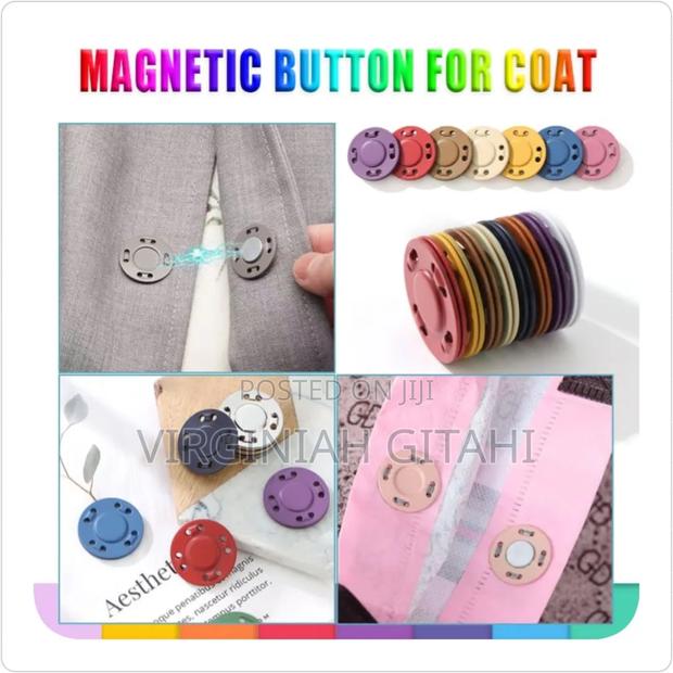 *Magnetic Coat Buttons
